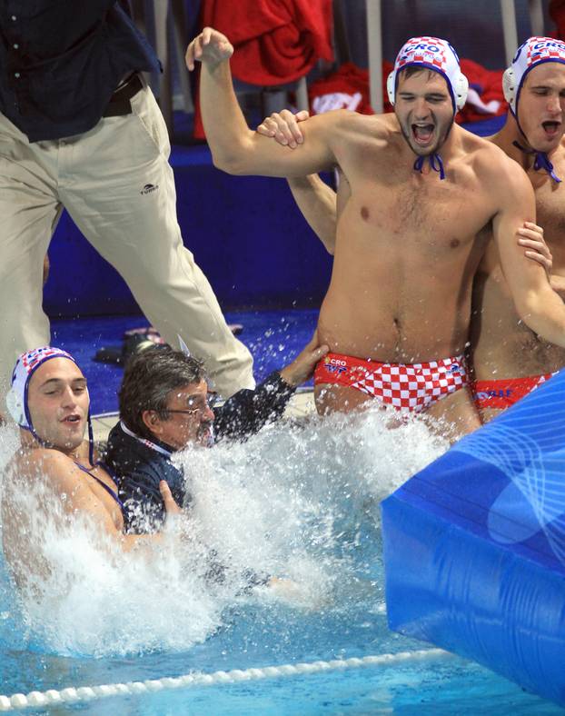 ARHIVA - 2010. Zagreb: Hrvatska vaterpolo reprezentacija postala europski prvak
