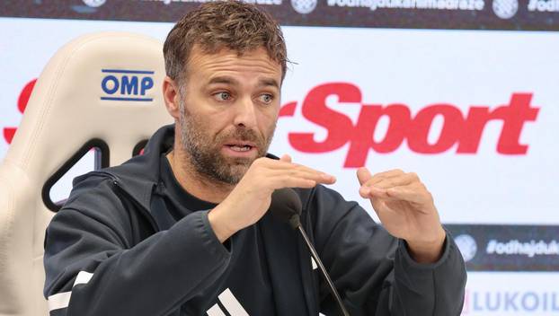 Split: Gonzalo Garcia odr&zcaron;ao konferenciju za medije uo&ccaron;i derbija protiv Dinama