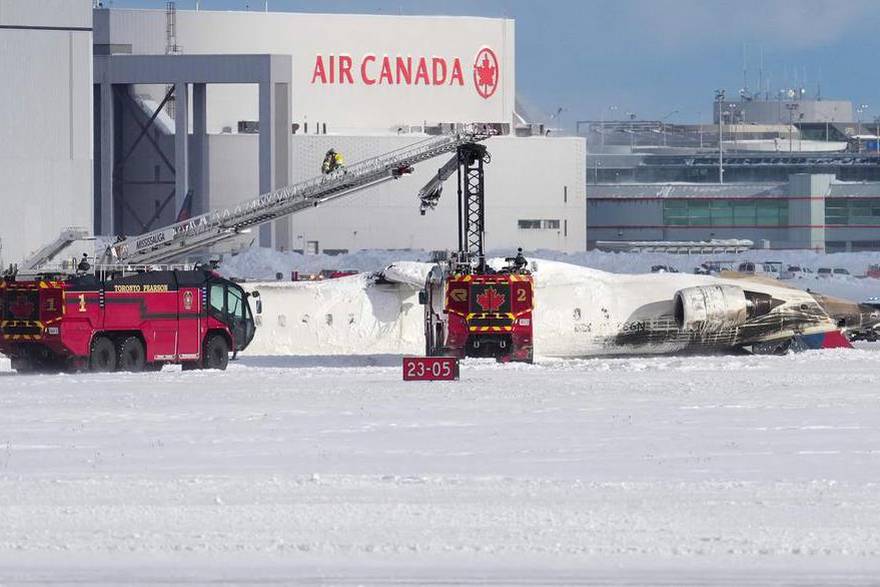 Zrakoplov Delta Air Linesa srušio se u međunarodnoj zračnoj luci Toronto Pearson u Mississaugi