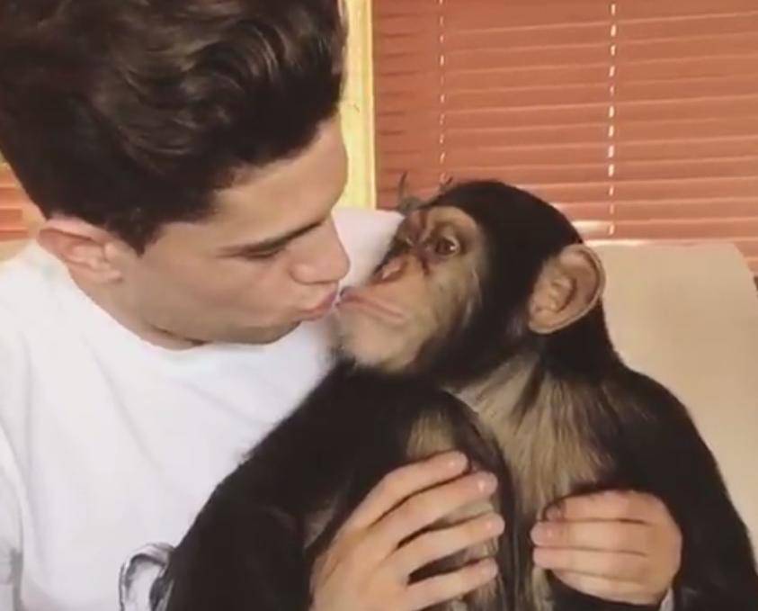 Marc Bartra za Božić je dobio čimpanzu: Moja nova Princeza