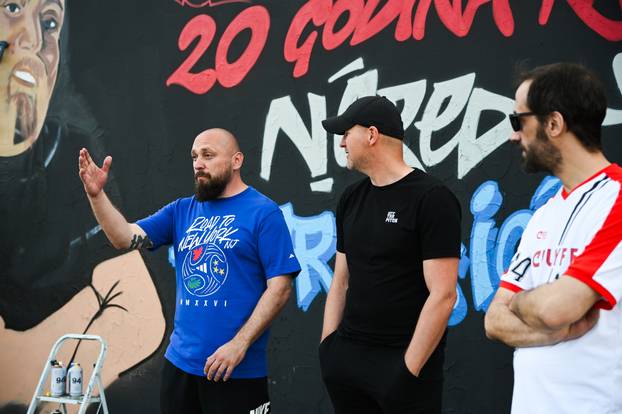 24sata Zagreb: Crtanje murala "Srce vatreno"  