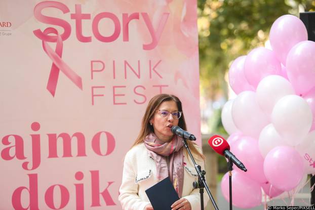 Zagreb: Mimohod u znak potpore oboljelima od raka dojke