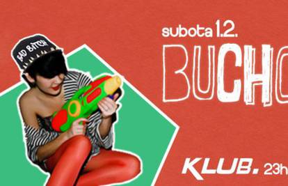 Buchqrish tulum na dva floora u Klub.-u u subotu, 1. veljače