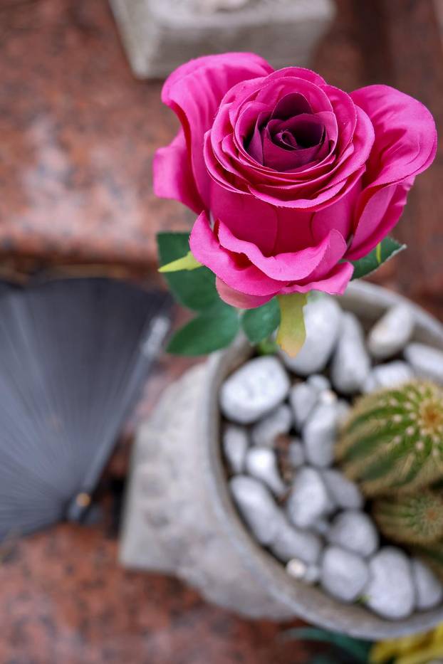 Zadar: Grob Massima Savića na 3. obljetnicu njegove smrti 