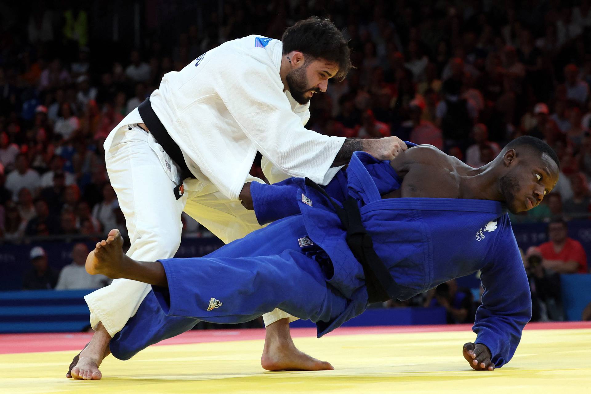 Judo - Men -90 kg Contest for Bronze Medal A