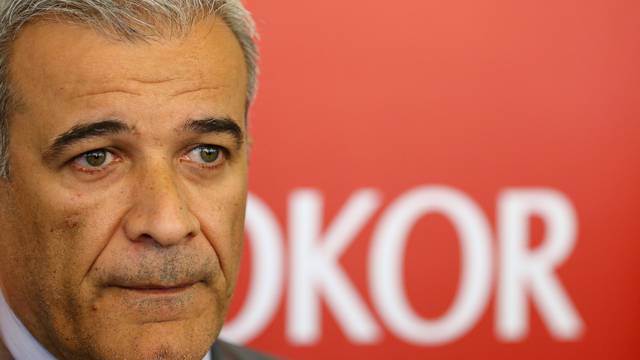 Ante Ramljak, the restructuring expert appointed by the Croatian government to lead the process is seen at Agrokor's headquarters in Zagreb