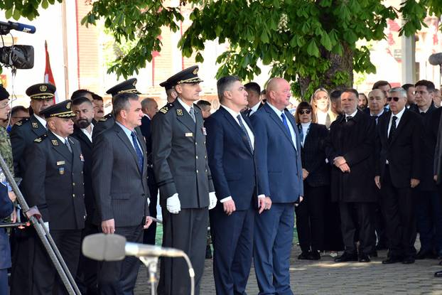 Okučani:  Obilježavanje 31. obljetnice vojno-redarstvene operacije "Bljesak"