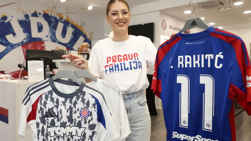 Hajduk iz Splita leta 2024 prodal rekordnih 50.000 dresov