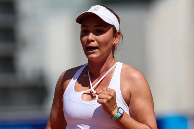 Pariz:  XXXIII. Olimpijske igre Pariz 2024. Prvo kolo tenis, žene, Dona Vekić -  Lucia Bronzetti