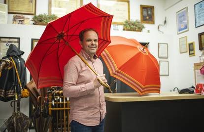 Obitelj Cerovečki već 113 godina izrađuje kišobrane: Za to nema službene škole. Učiš kroz obitelj