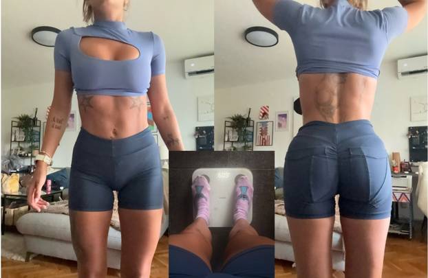 FOTO Ella Dvornik pokazala transformaciju: Skinula se i otkrila koliko ima kila