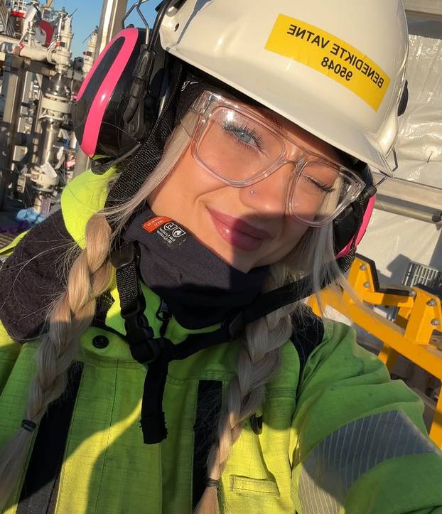 FOTO Plavokosa Skandinavka: Ljudi budu u šoku kad doznaju da radim na naftnoj platformi!