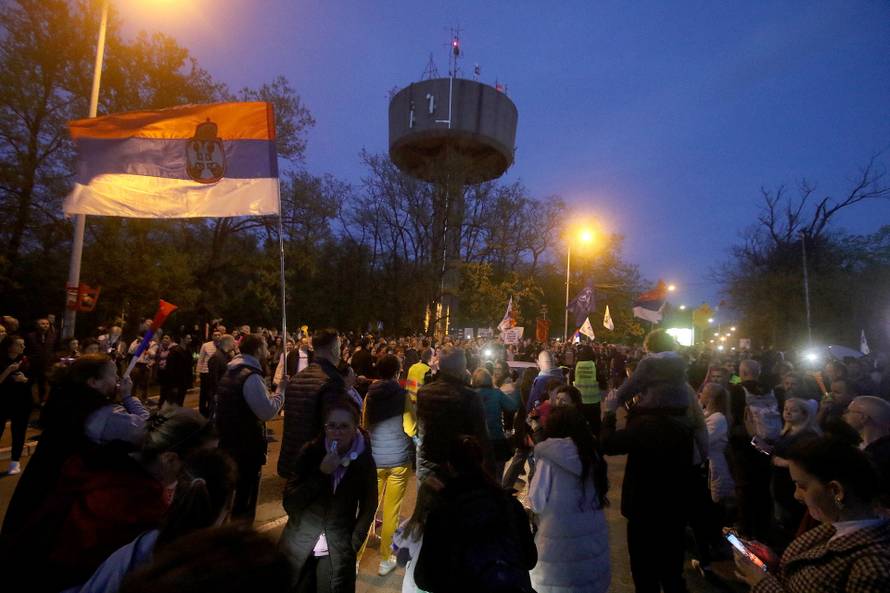 Beograd: Studeti nastavlju s blokadom RTS-a 