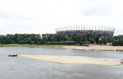 Poljska: Zbog suše rekordno nizak vodostaj rijeke Visle