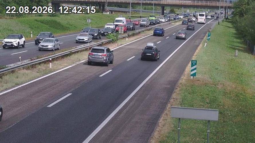 FOTO Promet na A1 ponovno je stabiliziran nakon nesreće