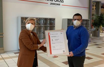 King Cross Jankomir certificiran za upravljanje higijenom od strane TÜV Austria