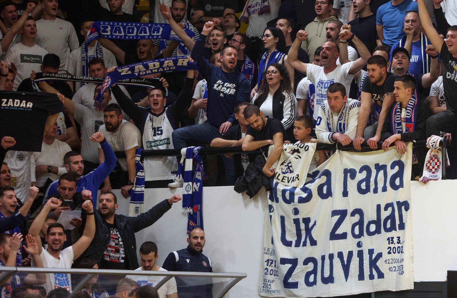 Split: Finale kupa Krešimir Ćosić, Cibona - Zadar