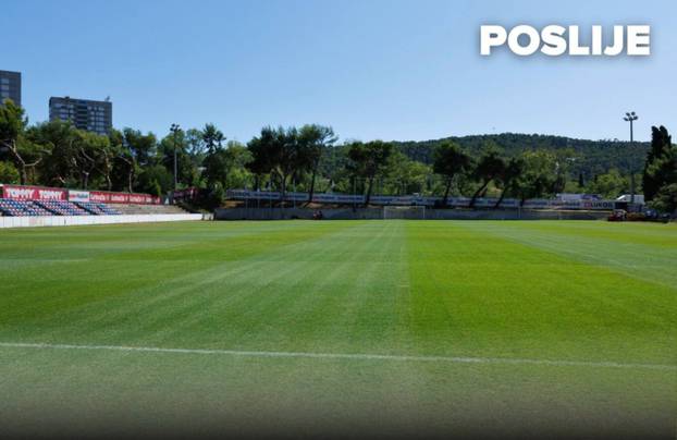 FOTO Transformacija Poljuda: Oluja uništila pomoćne terene, zaposlenici i vatrogasci uskočili