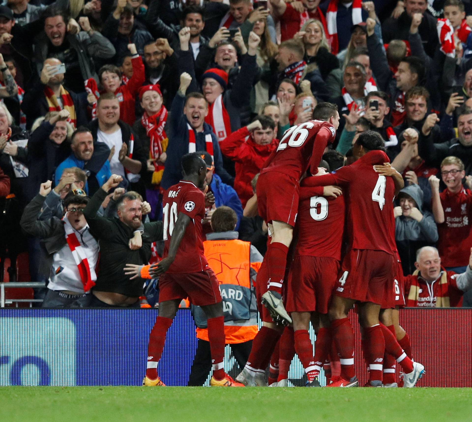 Champions League - Group Stage - Group C - Liverpool v Paris St Germain