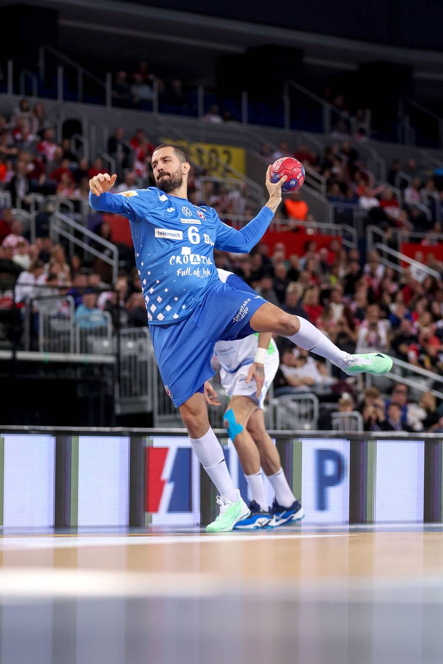 Zagreb: Prijateljska rukometna utakmica između Hrvatske i Slovenije