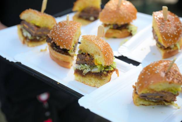 Zagreb: Burger fest na Trgu dr. Franje Tuđmana