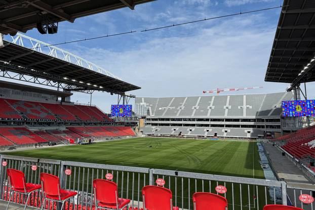 Upgrades to Toronto's soccer stadium are unveiled ahead of the FIFA 2026 World Cup in Toronto