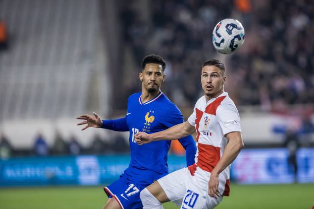 Prva utakmica četvrtfinala UEFA Lige nacija između Hrvatske i Francuske