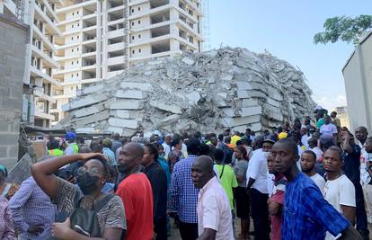 Najmanje troje mrtvih u urušavanju zgrade u Lagosu, na desetke njih je još zatrpano
