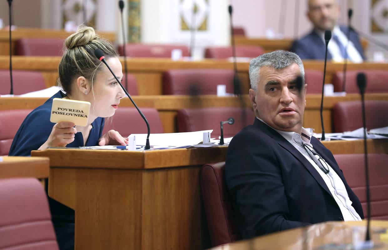 Okršaj zbog Poslovnika, Selak Raspudić: 'Nervozni ste', Jandroković: 'Govorite neistinu'