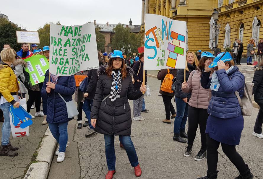 Zagreb: Okupljanje za veliki prosvjed Hrvatska mora bolje