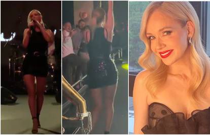 VIDEO Rozga nastupila u nikad kraćem minjaku: 'Jelena, je li ovo koncert ili modna pista?'