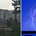 Kod Karlovca žena ozlijeđena u udaru groma, zagrebačka škola opet ostala bez krova u oluji...