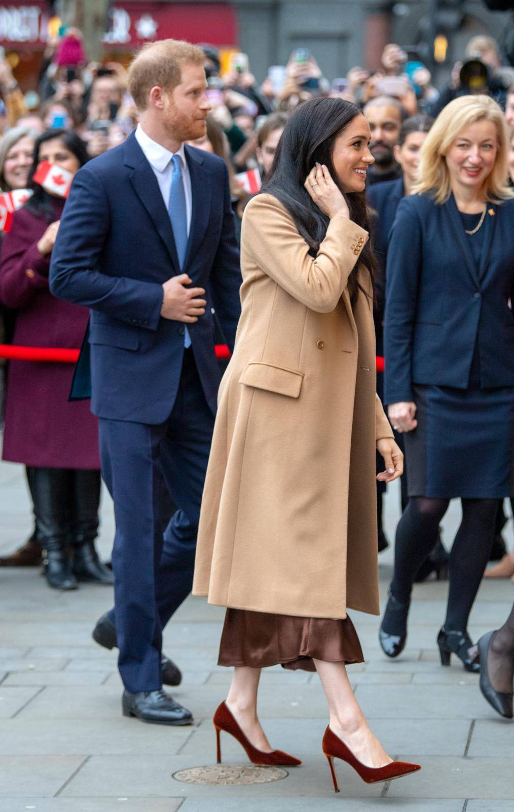 Duke and Duchess of Sussex visit to Canada House