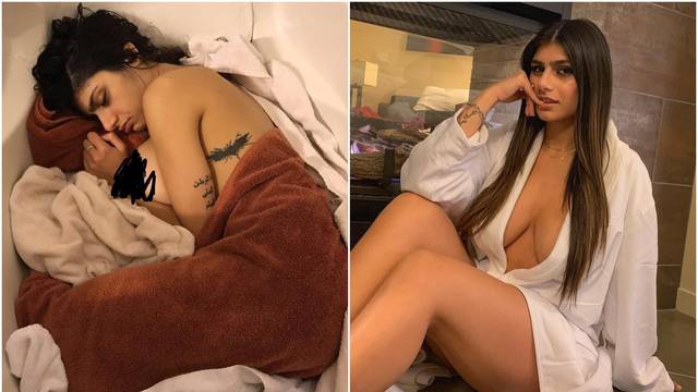 Skinula se: Bivša pornoglumica Khalifa objavila fotku u toplesu