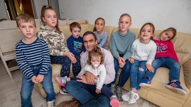 Zadar: Mateo Torić, samohrani otac osmero djece