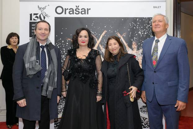 Zagreb: Poznati na premijeri baleta Orašar u HNK