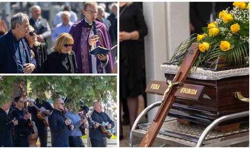 FOTO Obitelj i prijatelji oprostili se od glazbenice Vere Svobode