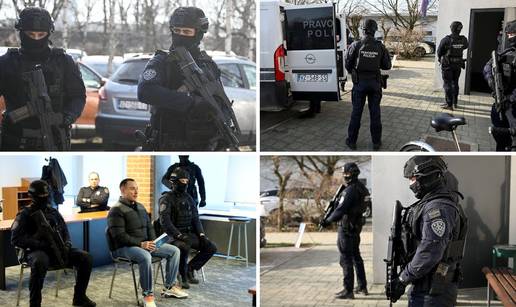 FOTO Dronovi, duge cijevi, sve puno policije: Ovako su Sr&dstrok;ana Mla&dstrok;ana doveli na su&dstrok;enje...