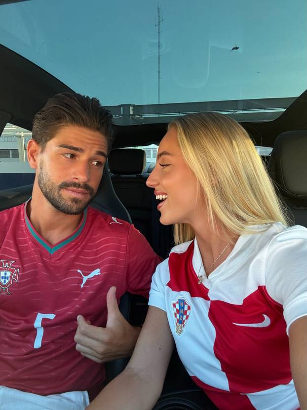 FOTO Najljepša hrvatska nogometašica ljubi Portugalca: 'Netko će spavati na kauču...'