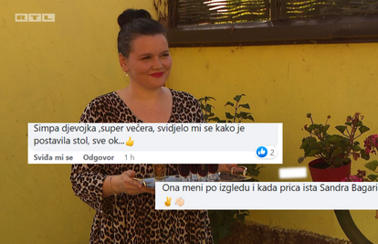 Gledatelji o Nataliji iz 'Večere za 5': Sliči mi na Sandru Bagarić...