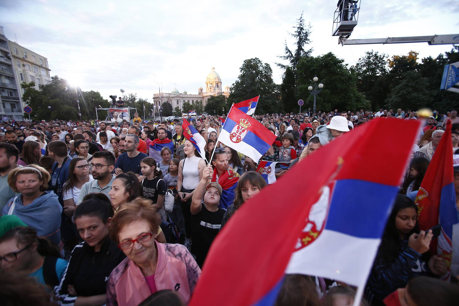 Beograd: Svečani doček Novaka Đokovića povodom osvajanja svog 7. Wimbledona