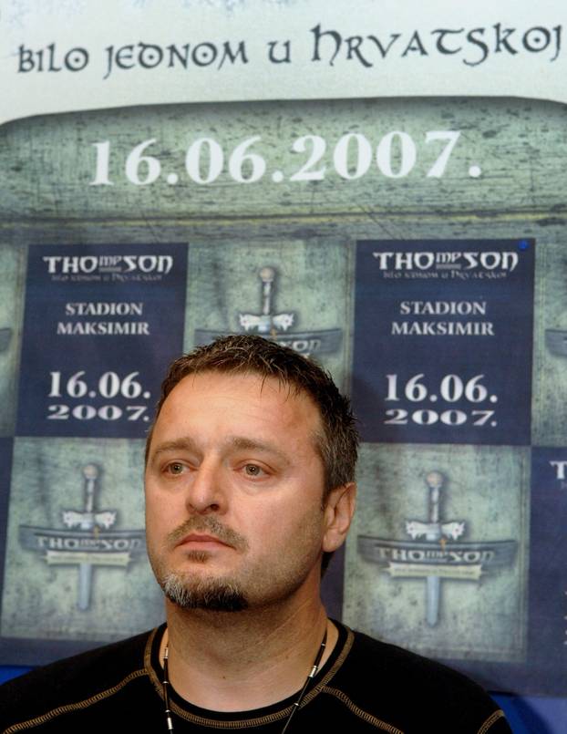 ARHIVA - 27.10.1966. ro?en pjeva? Marko Perkovi? Thompson