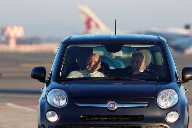 Pope Francis departs for his visit to the Democratic Republic of Congo and South Sudan