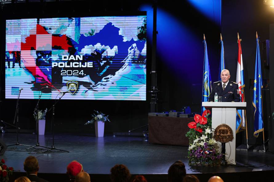 Zagreb: Svečano obilježavanje Dana policije u KD Vatroslav Lisinski