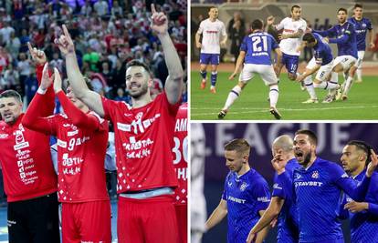 Luda sportska nedjelja: Veliko finale rukometa, sudari Dinama i Hajduka, derbiji diljem Europe