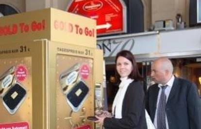 Nijemci postavili automat koji izbacuje zlatne poluge