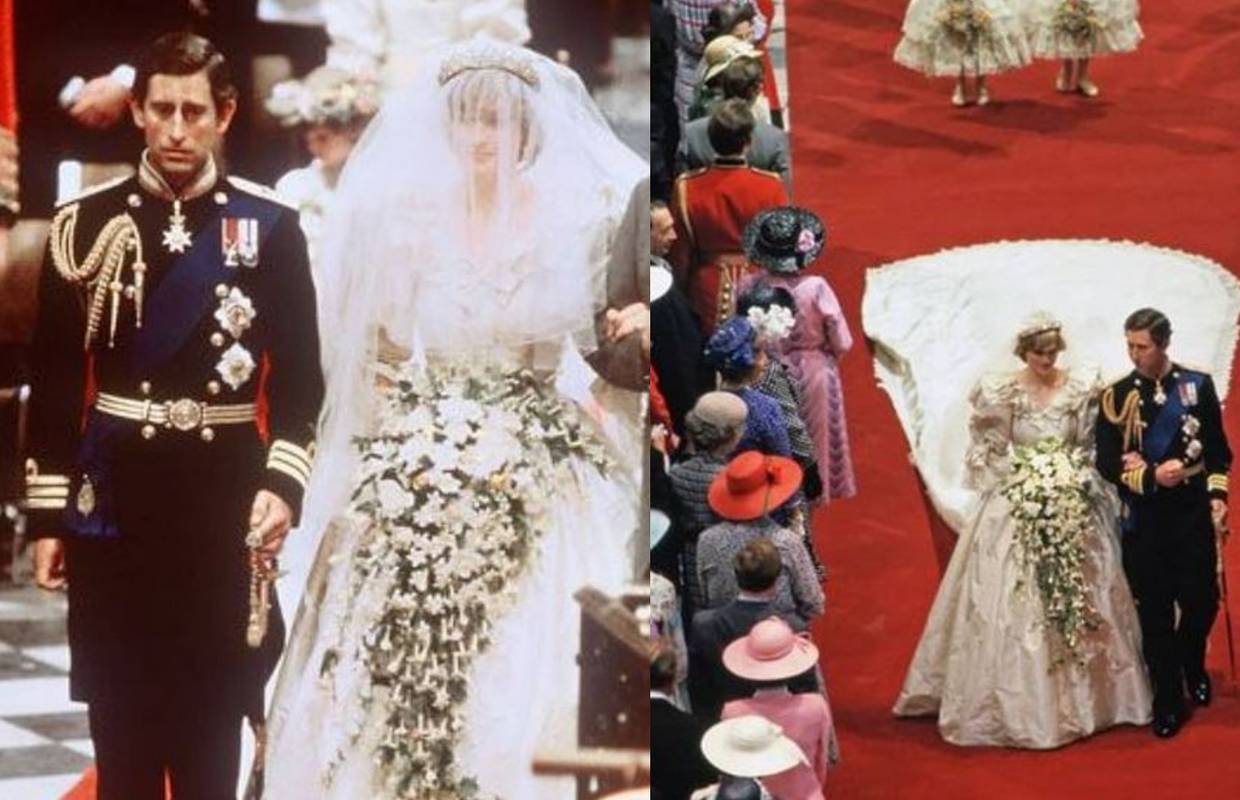 Princeza Diana bila je visoka koliko i Princ Charles - zato je na vjenčanju nosila niske cipele