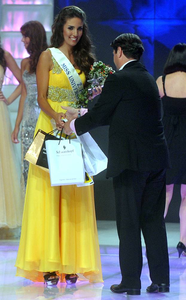ARHIVA - 2011. Zagreb: Natalija Prica, hrvatska Miss Universe 2011.