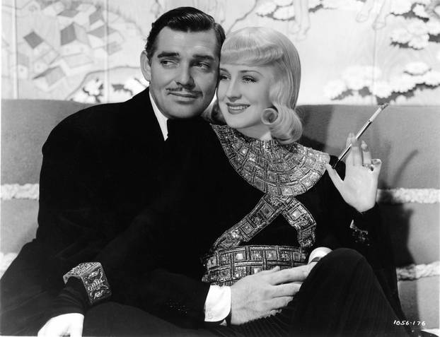 CLARK GABLE and NORMA SHEARER Publicity Portrait by LASZLO WILLINGER for IDIOT'S DELIGHT 1939 director CLARENCE BROWN play / screenplay Robert E. Sherwood Metro Goldwyn Mayer