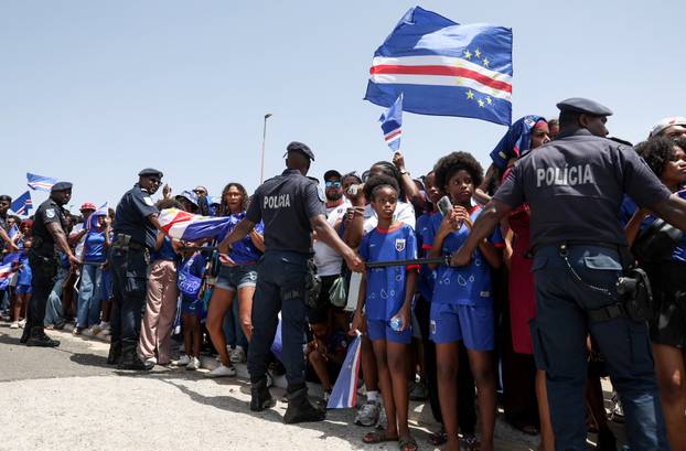 FIFA World Cup 2026 - Cape Verde arrive home in Praia
